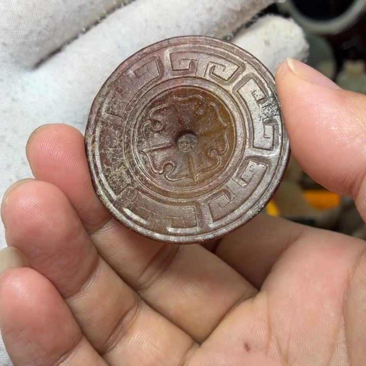 和田玉未镶嵌吊坠(不含链)用****8