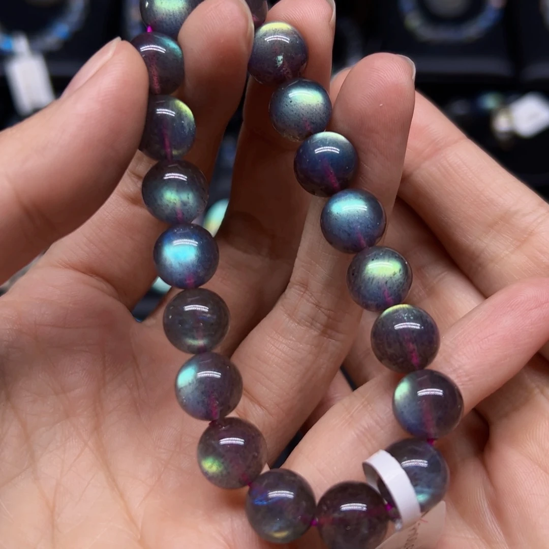 未镶嵌手链长石10.5左右