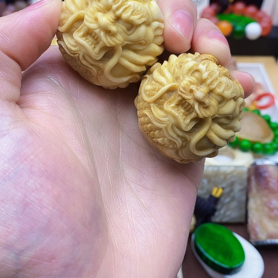 驼骨手串/手链鹿角根付骨1255