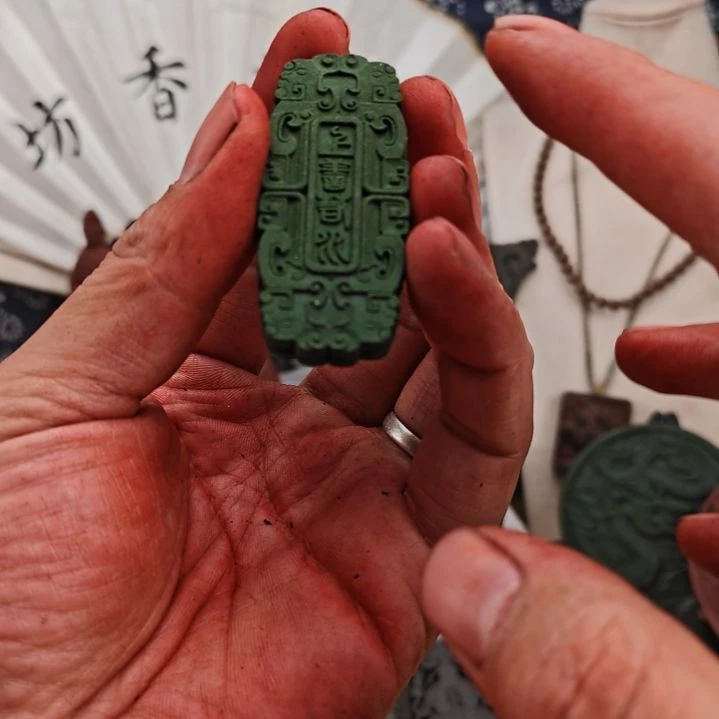 泥塑麝香玫瑰上善若水福利价