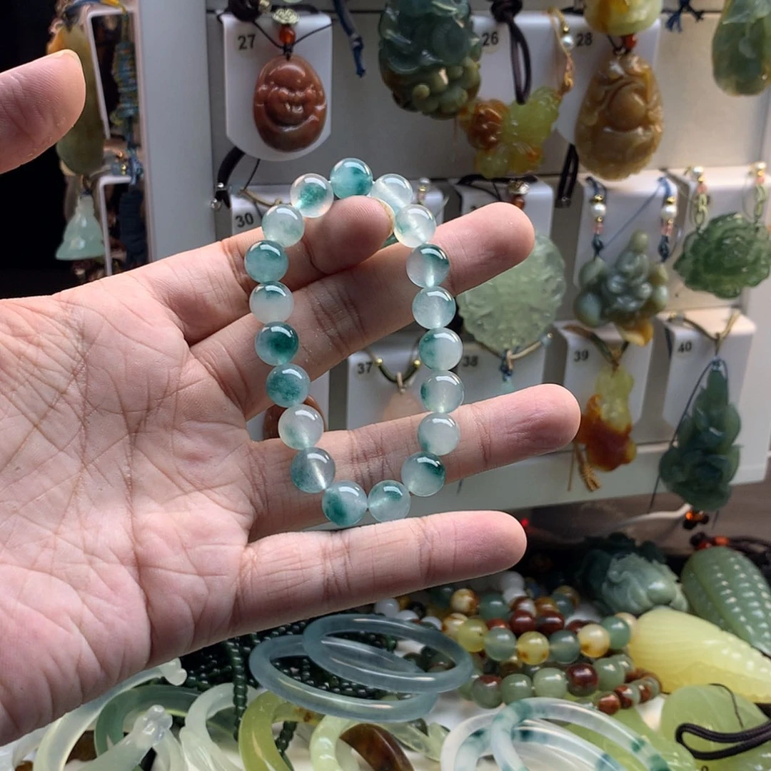 【闪购商品】石英质玉未镶嵌颈饰