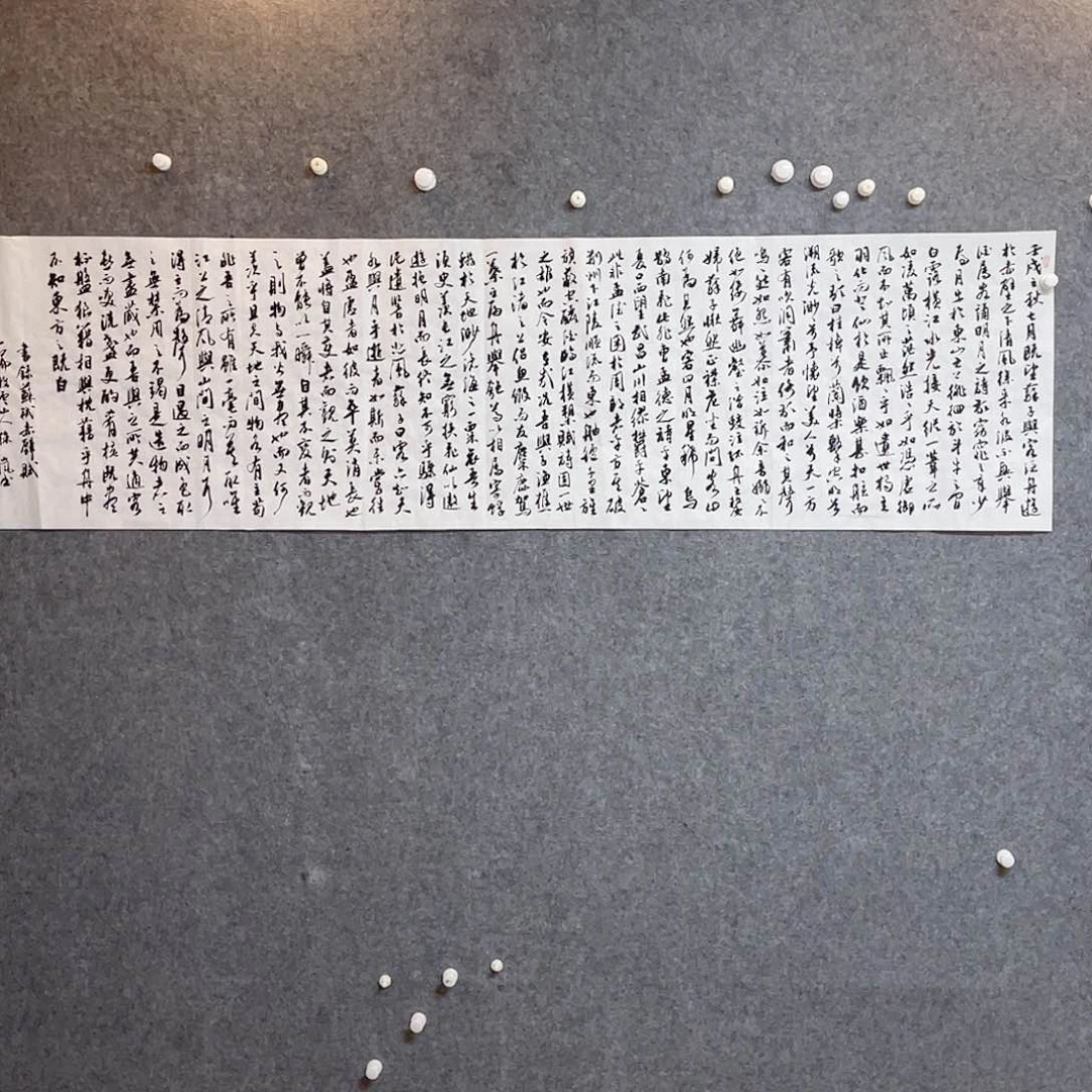 书法北兰亭徐岚180×50啊