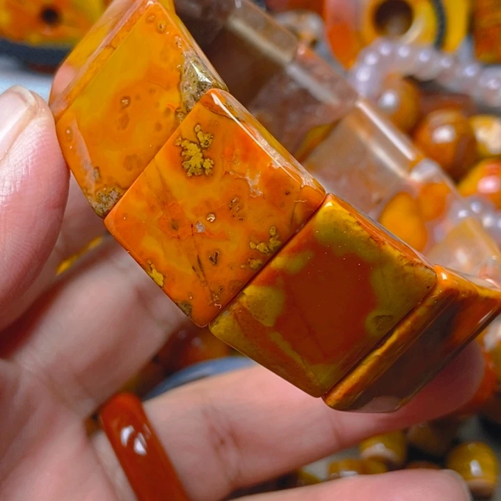 未镶嵌手串玛瑙/玉髓