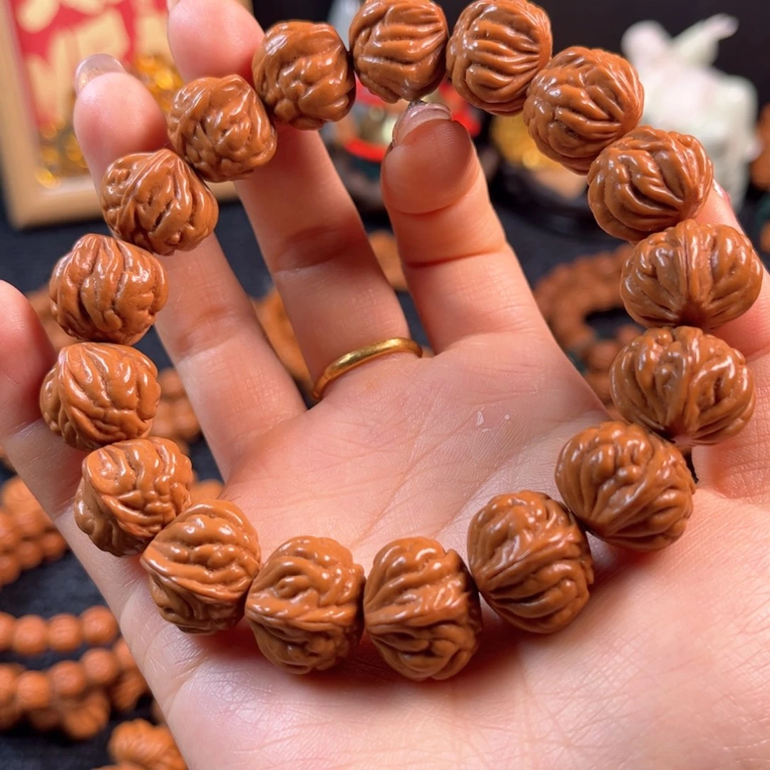 桃核手串A17链接手串