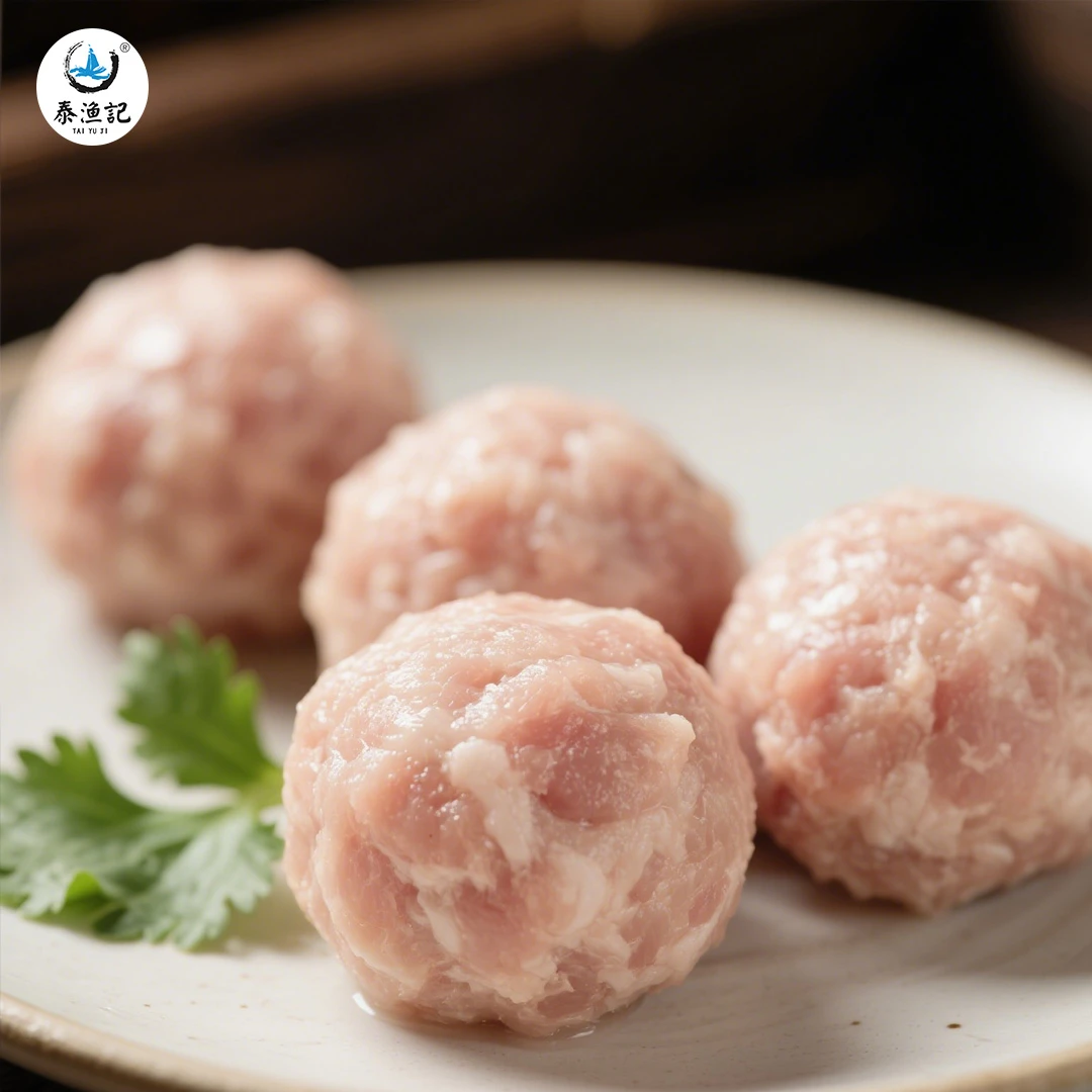 【泰渔记】黑猪肉咸肉圆