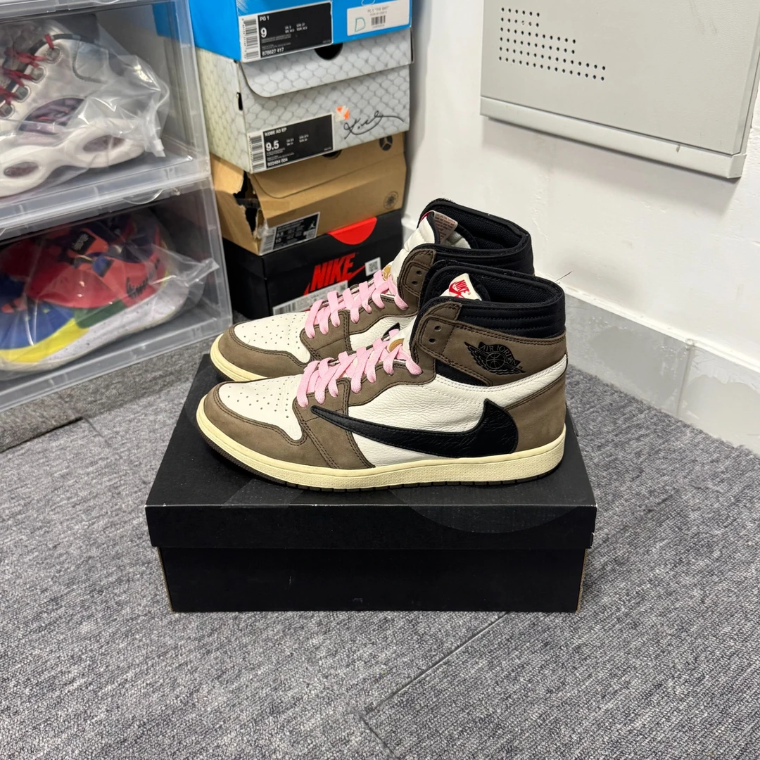 95新 maje 45码 aj1 ts1.0 高帮 无原盒 无瑕疵