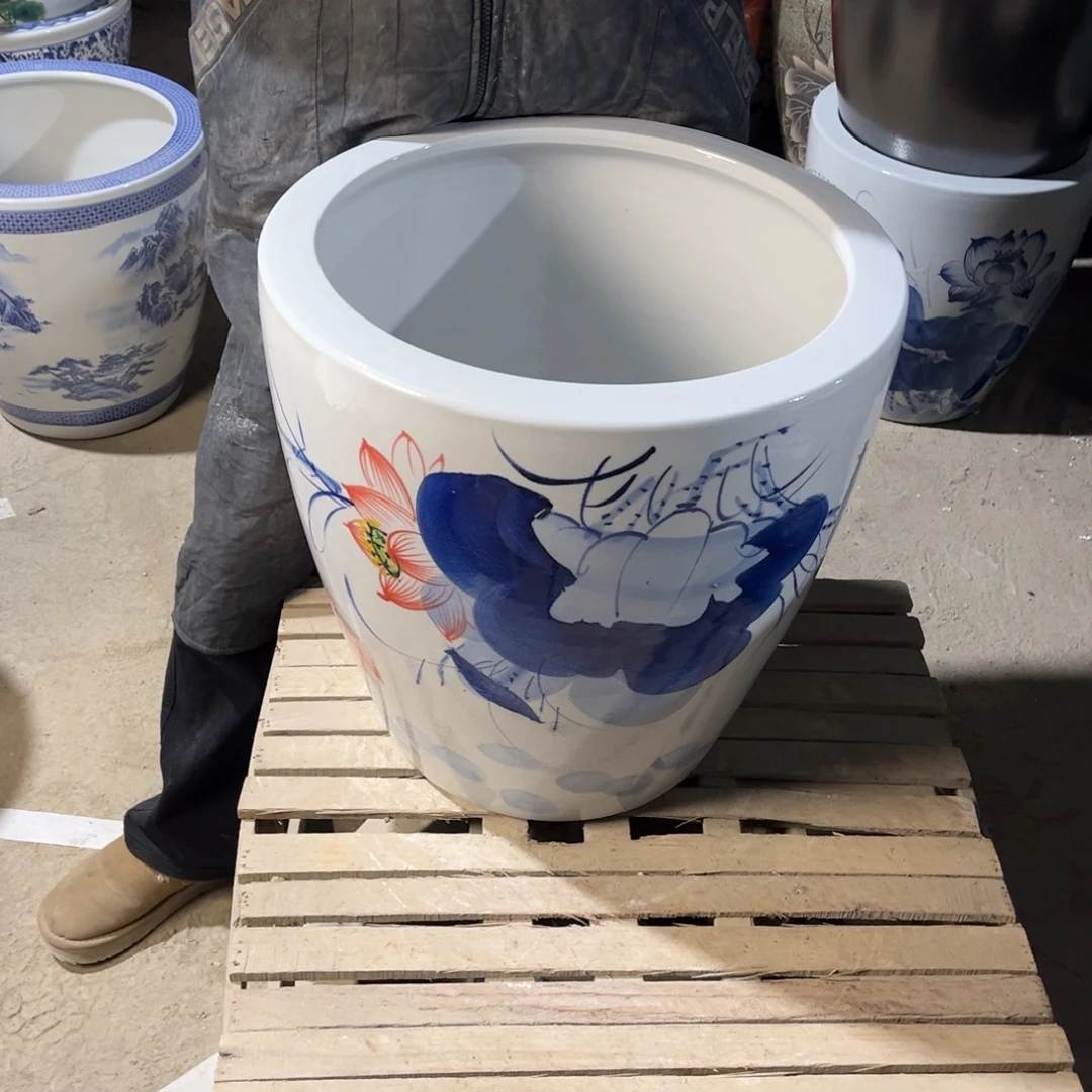 瓷片平口金玉满堂43高度43.8888