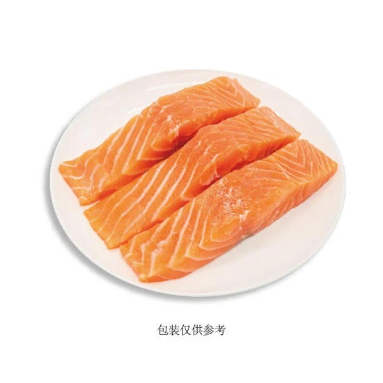 挪威进口 大西洋鲑带皮鱼柳  600g