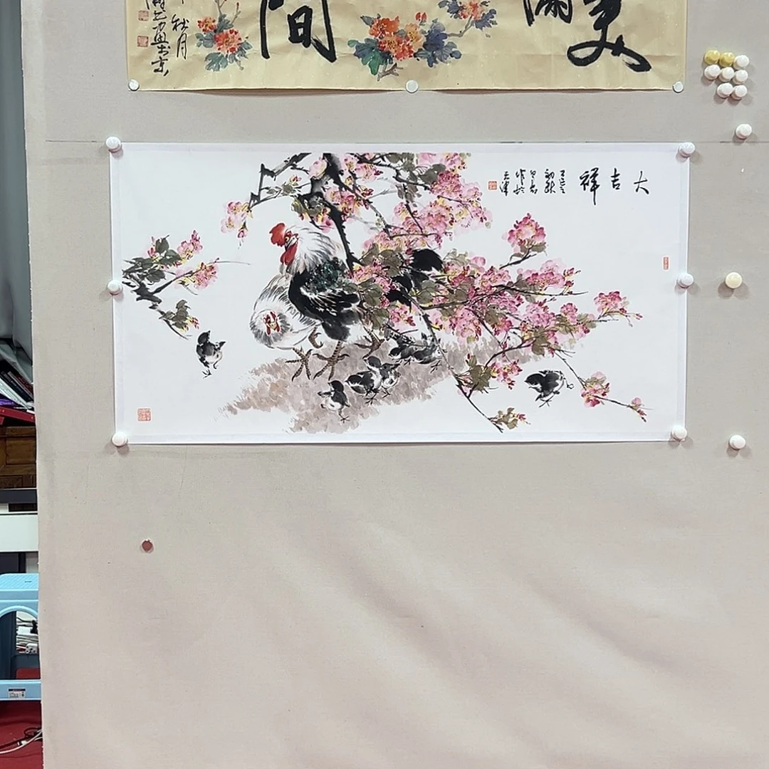 国画白光老师艺术精品