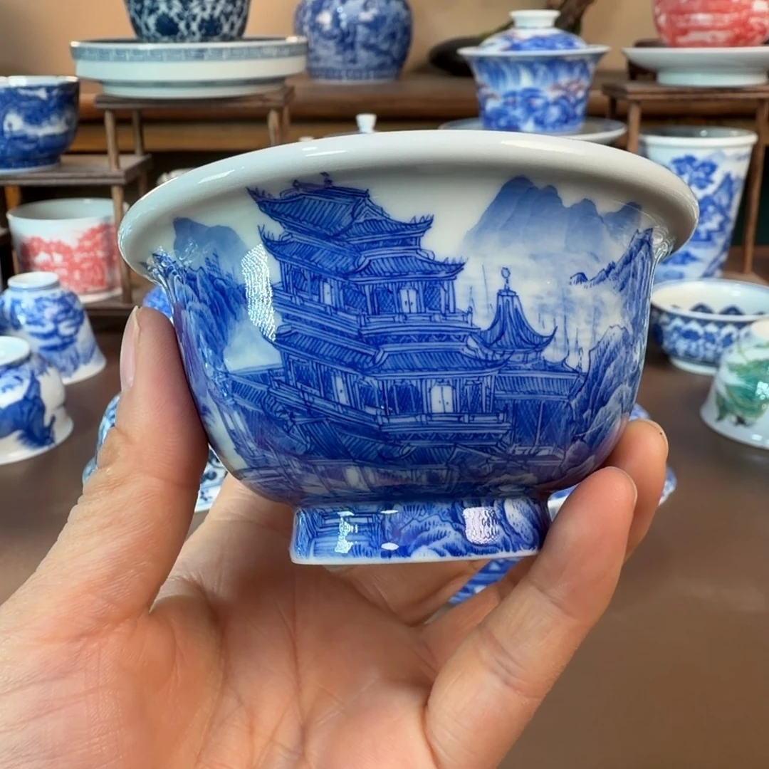 景德镇陶瓷手工手绘
