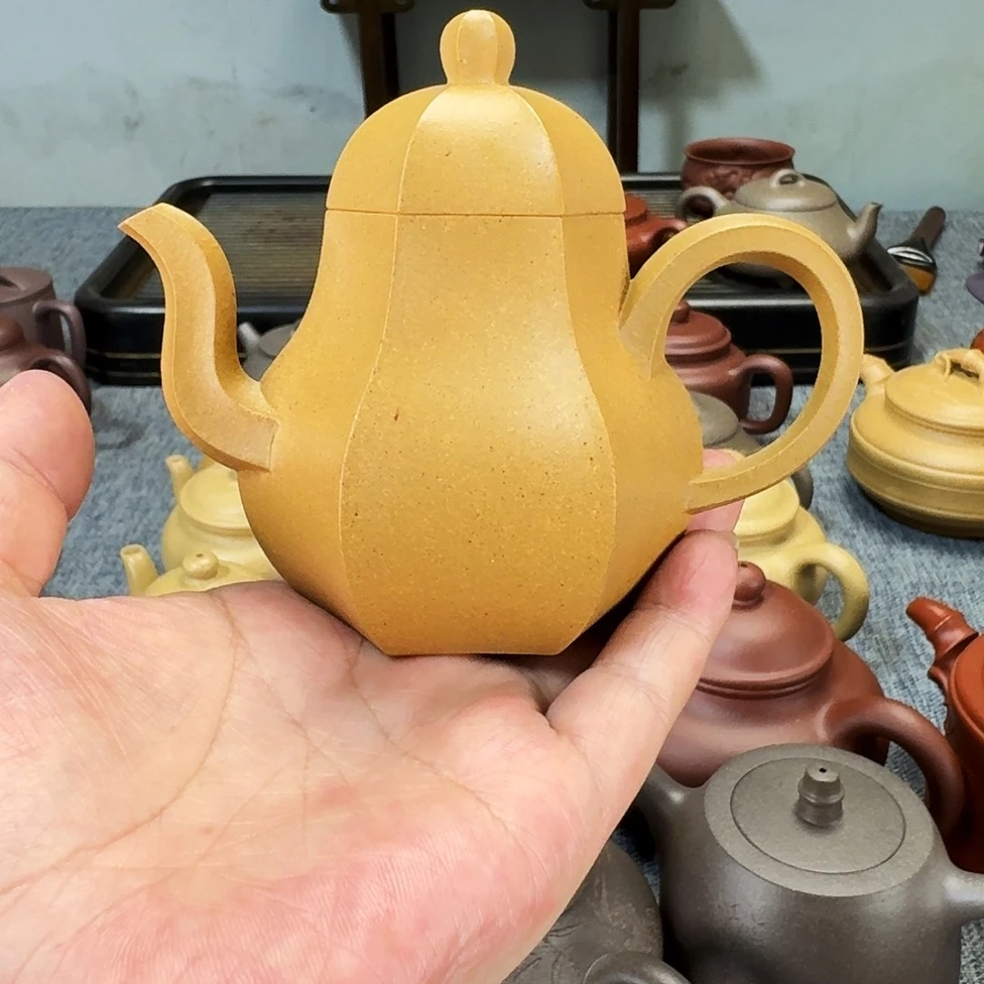 茶壶紫砂全手工紫砂壶杨桃