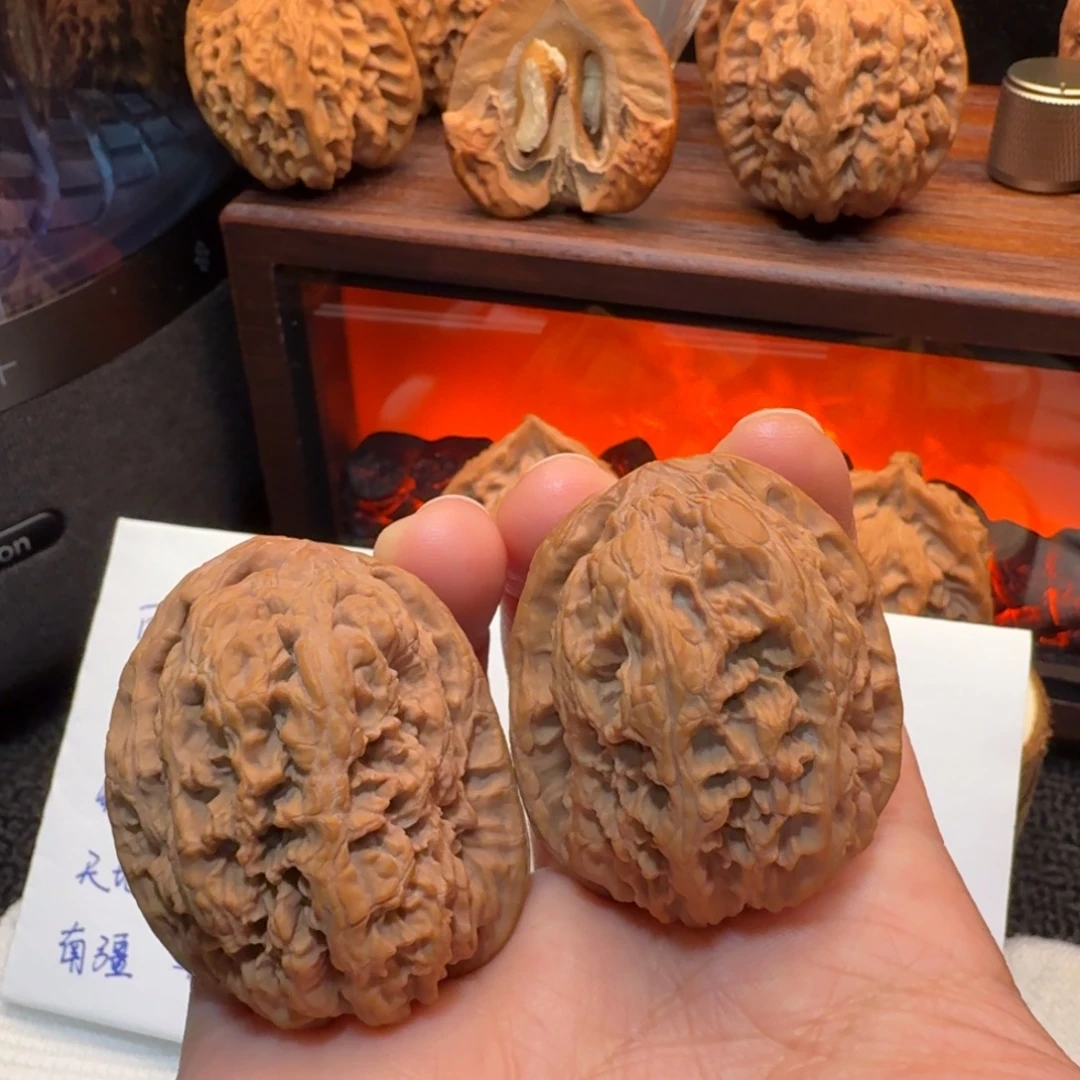 把件文玩核桃30+华北将军膀