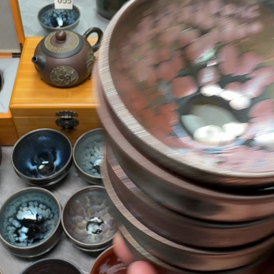 茶盏比**的徐国清建盏工作室