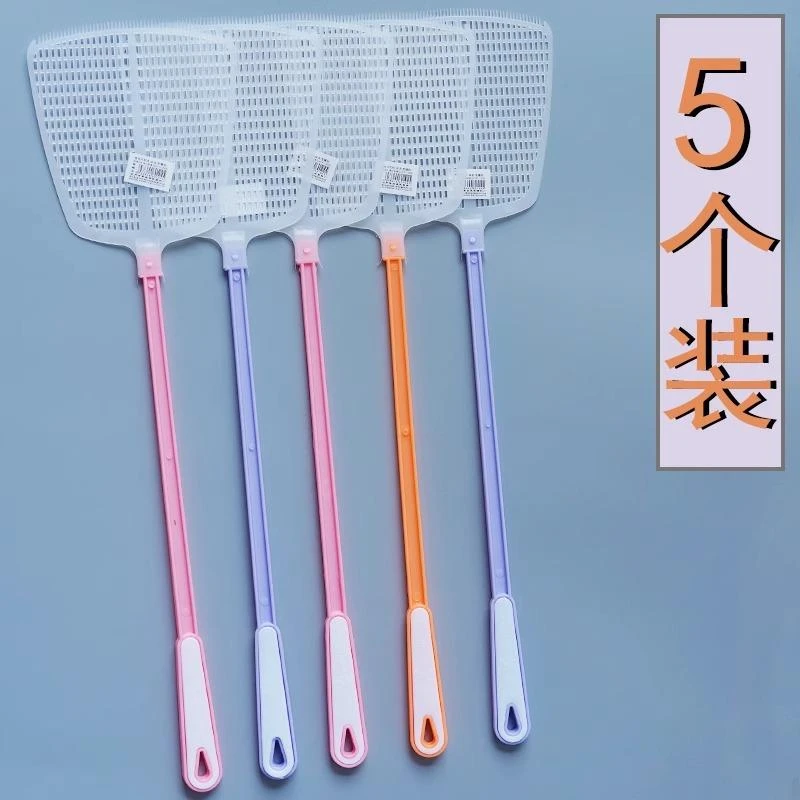 打不烂苍蝇拍不烂长柄款加厚塑料硅胶家用老式牛筋新款蚊子手打拍