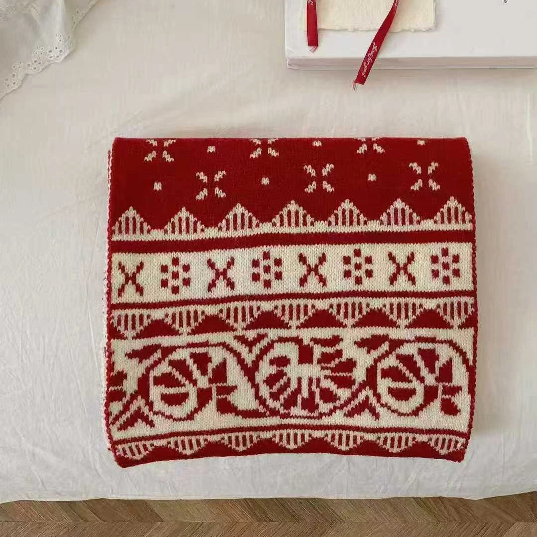 尤米原创设计高端女款diy礼品秋冬毛毛时尚百搭围巾生日礼物A601