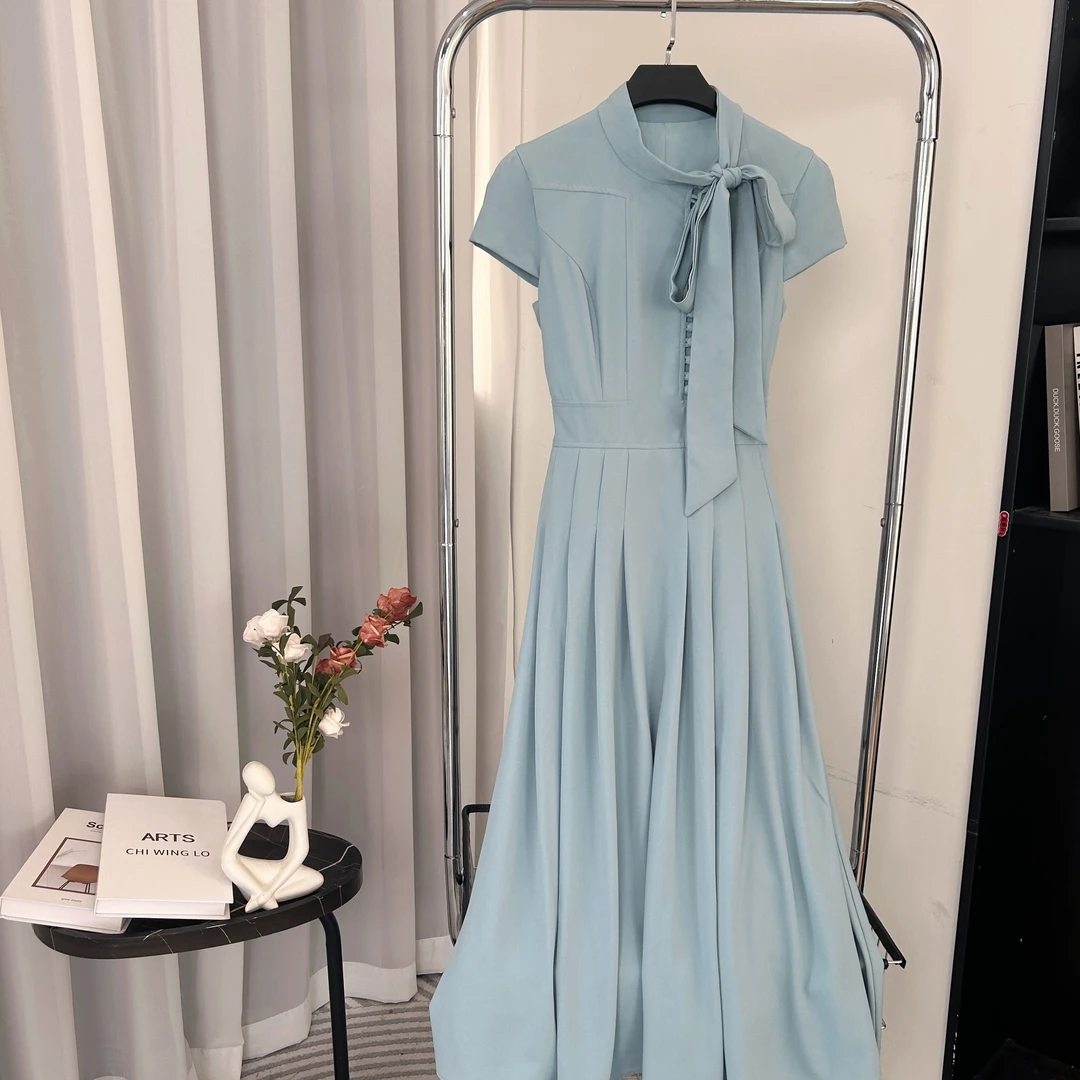 小八定制25夏季新款法式时尚气质轻奢设计师连衣裙 10935 BCK