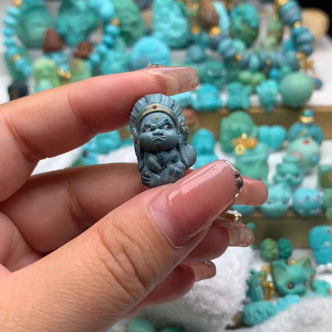 比***沉绿松石未镶嵌单品