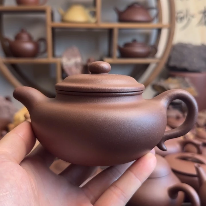 茶壶紫砂仿古300cc台西嫩底槽清