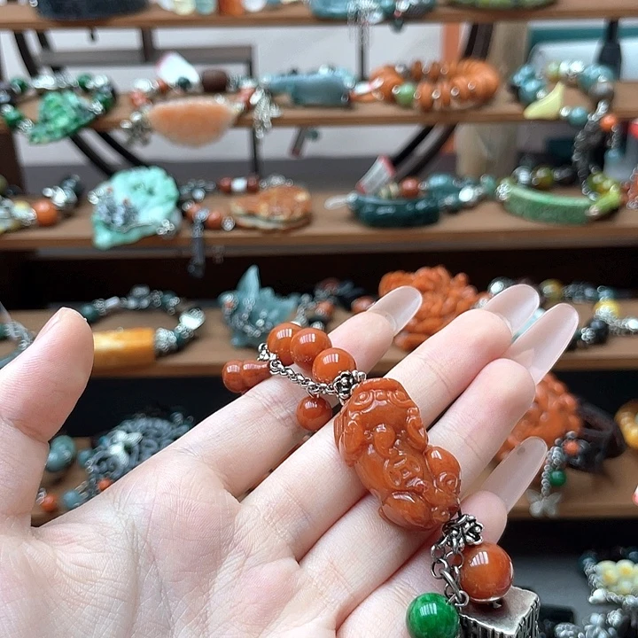 简***架翡翠未镶嵌手链饰品