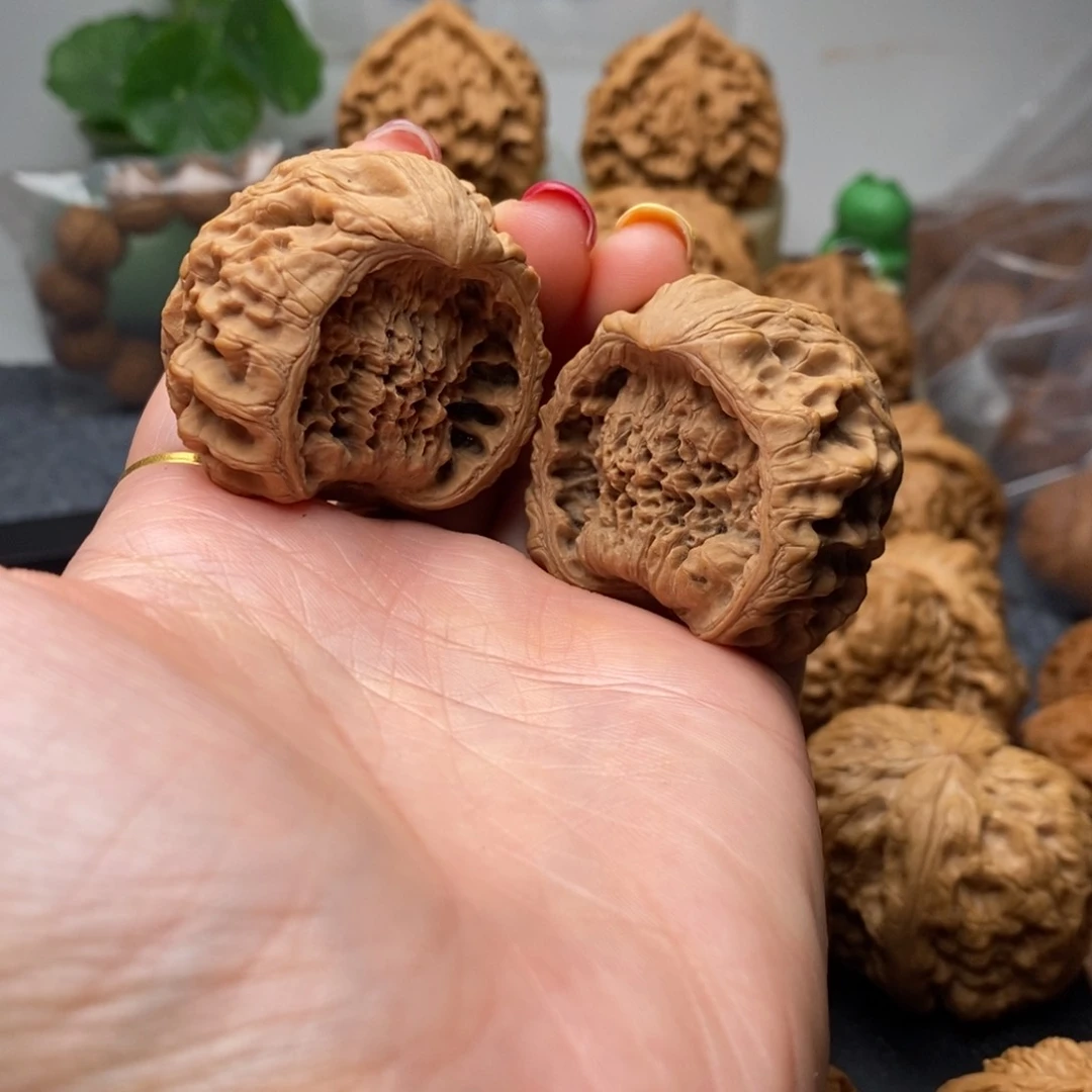 文玩核桃吊坠全41蛇头