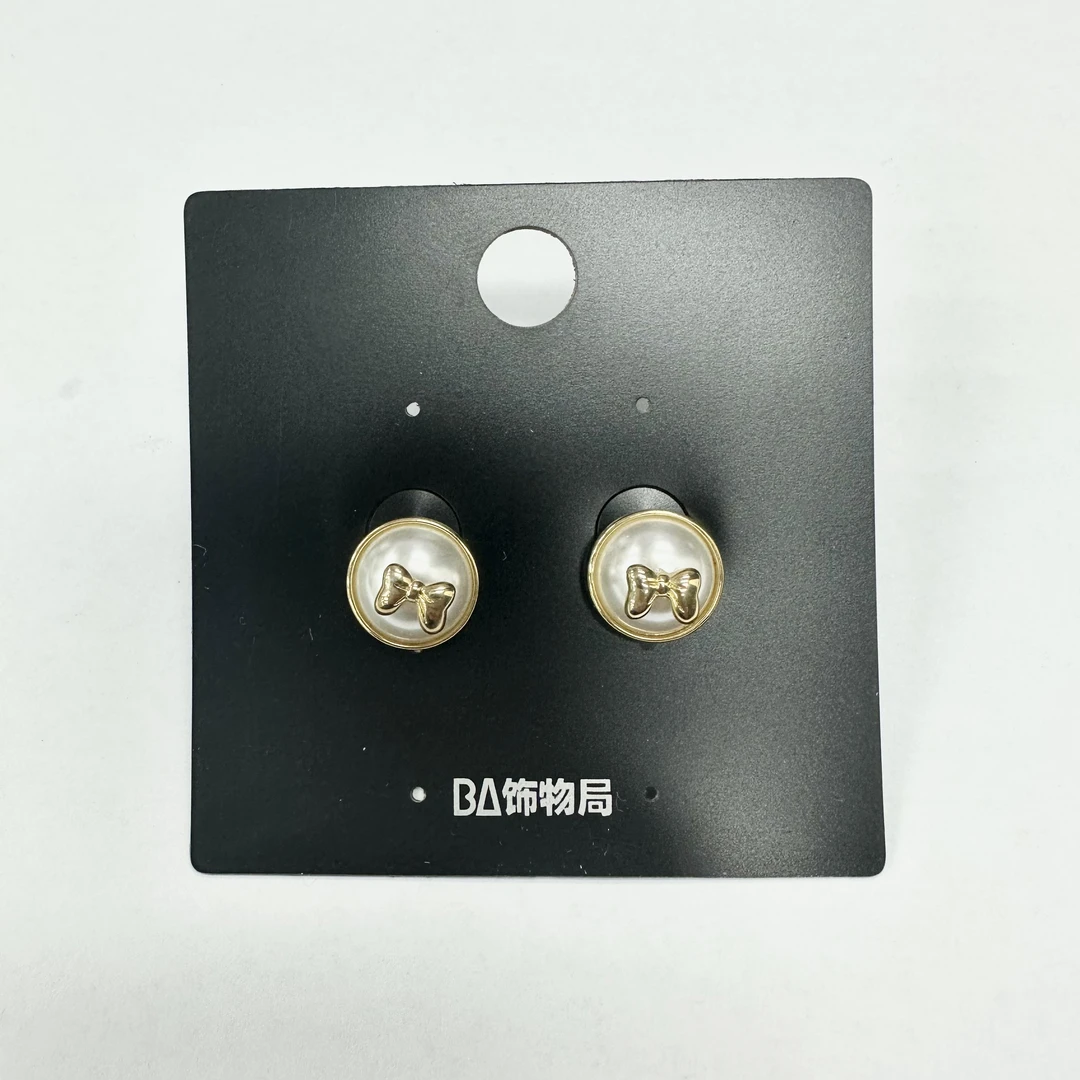 铜合金仿珍珠耳饰 时尚潮流耳钉 2020