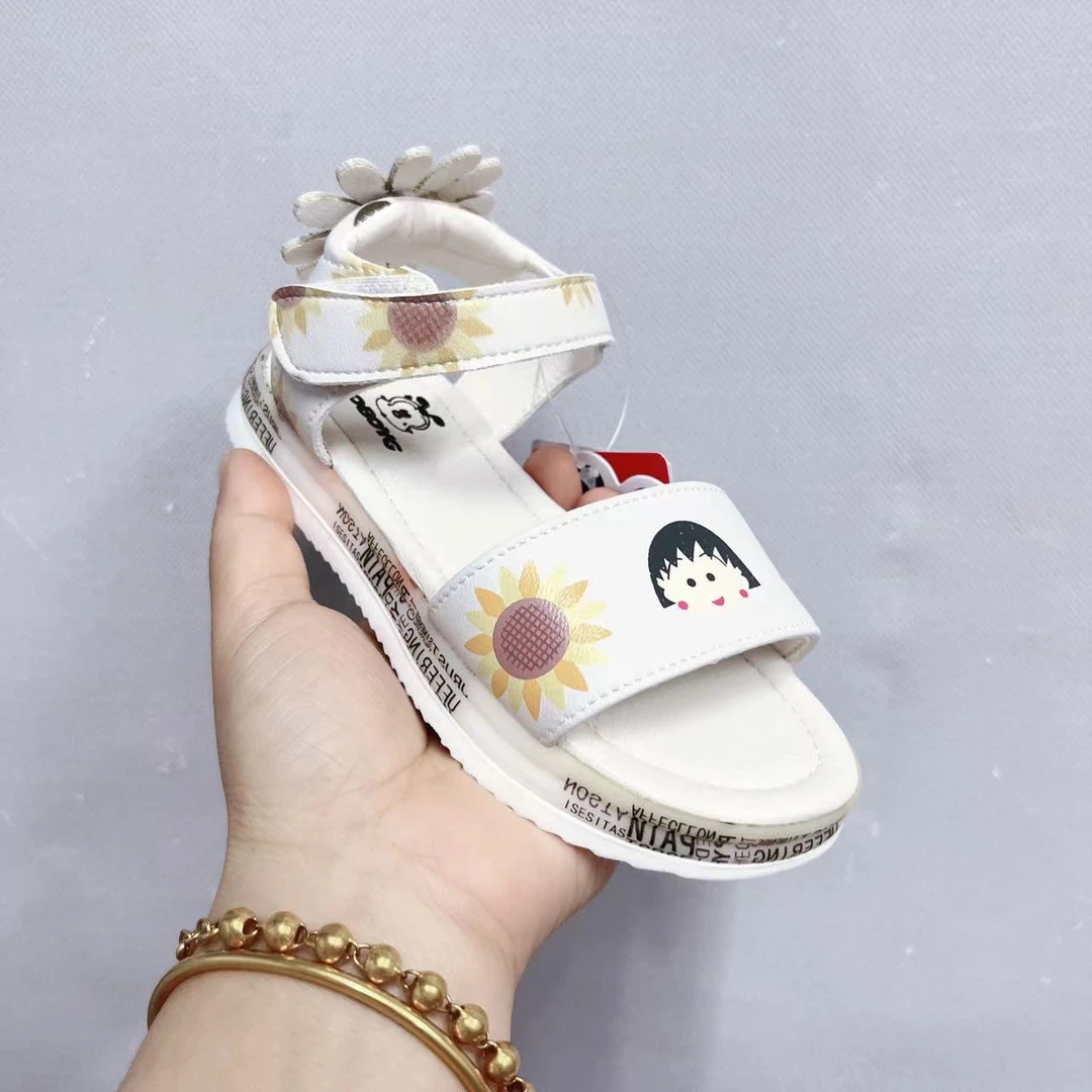 女宝中大童夏季新款休闲凉鞋759B（巴家）