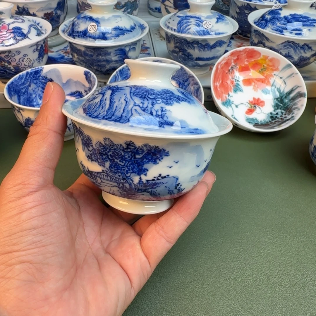 陶纯手工纯手绘茶具296