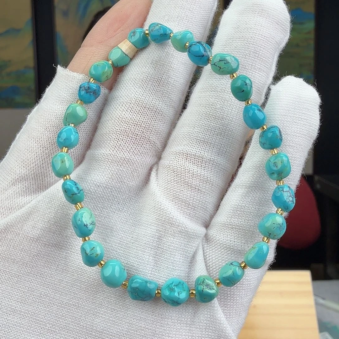 J***K绿松石未镶嵌珠宝奇石