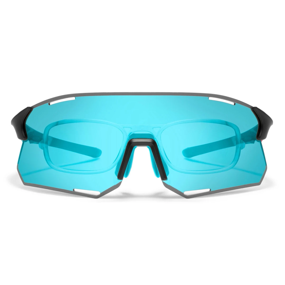 PREU炫彩偏光高清变色骑行眼镜护目轻量抗冲击太阳镜防风沙骑车镜