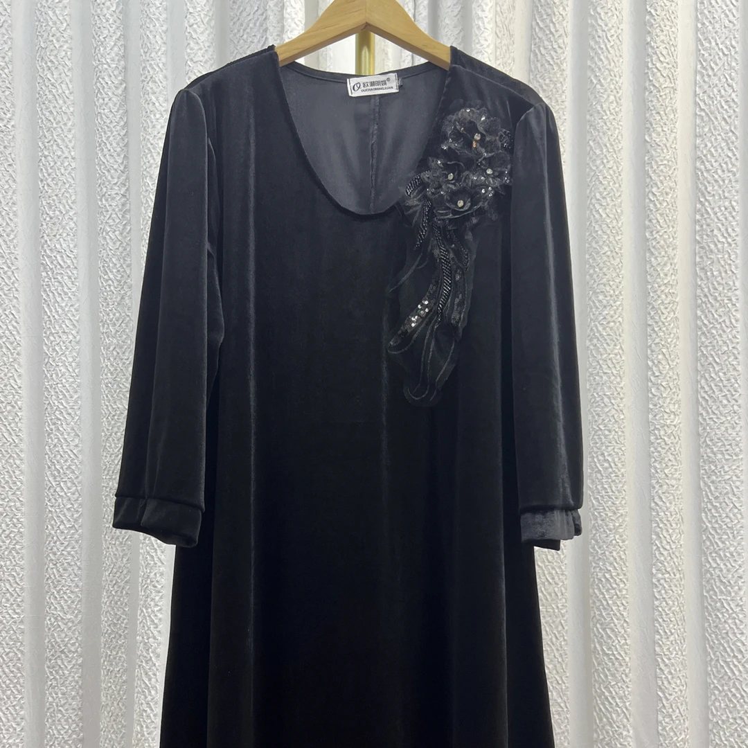 高端收腰气质女士连衣裙2558