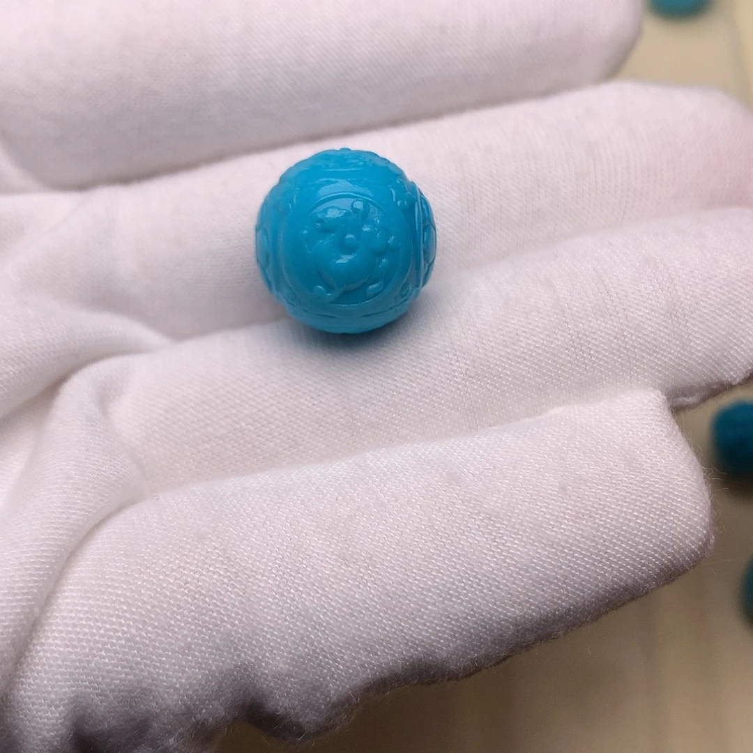 绿松石未镶嵌绿松石四神兽15.3