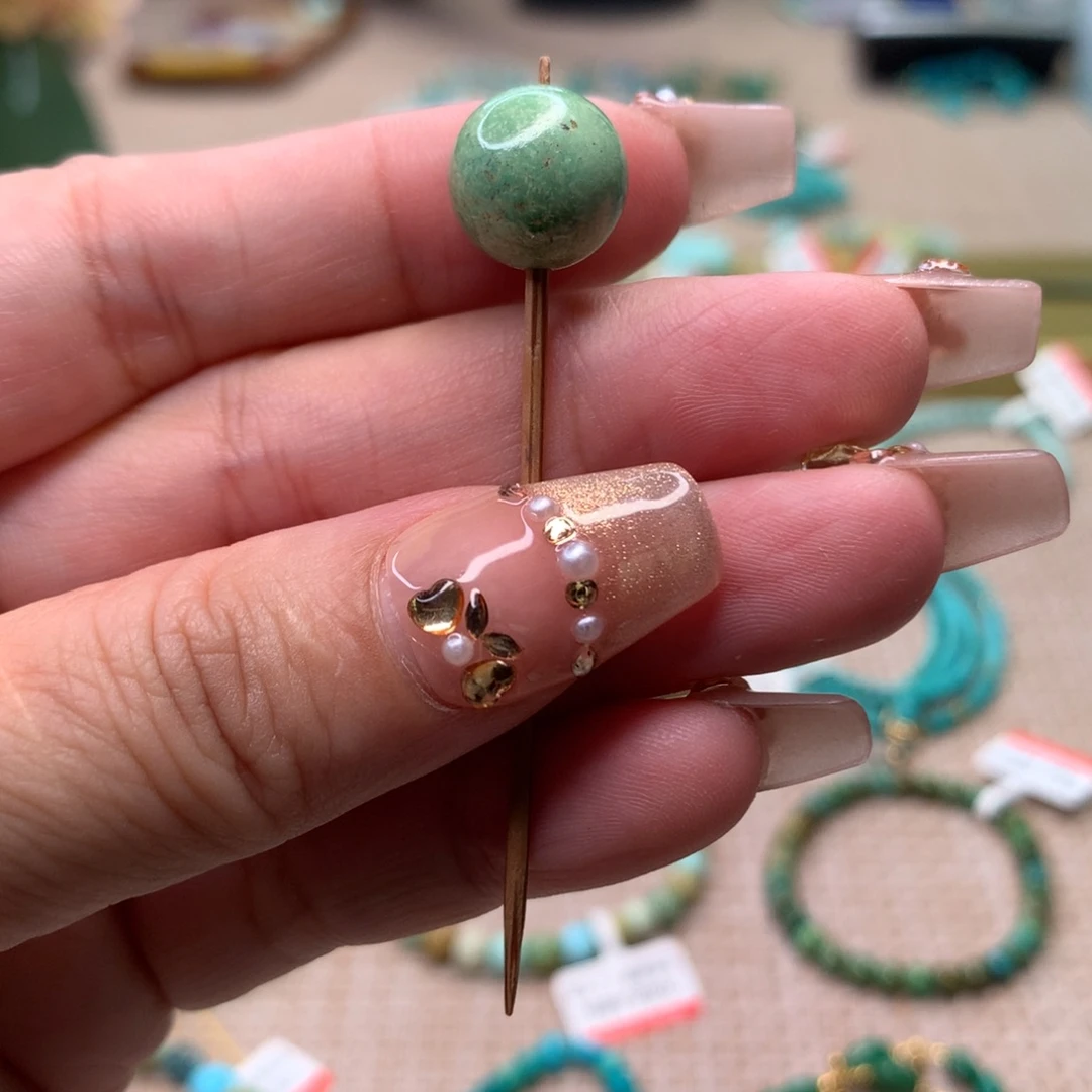 未镶嵌绿松石绿松石