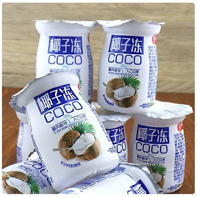 椰子果冻香醇椰子冻即食追剧零食小学生零食