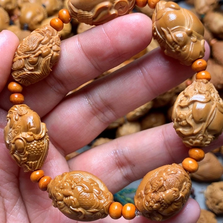 橄榄核手串/手链头一次这么