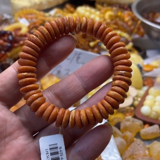 未镶嵌蜜蜡手串手串