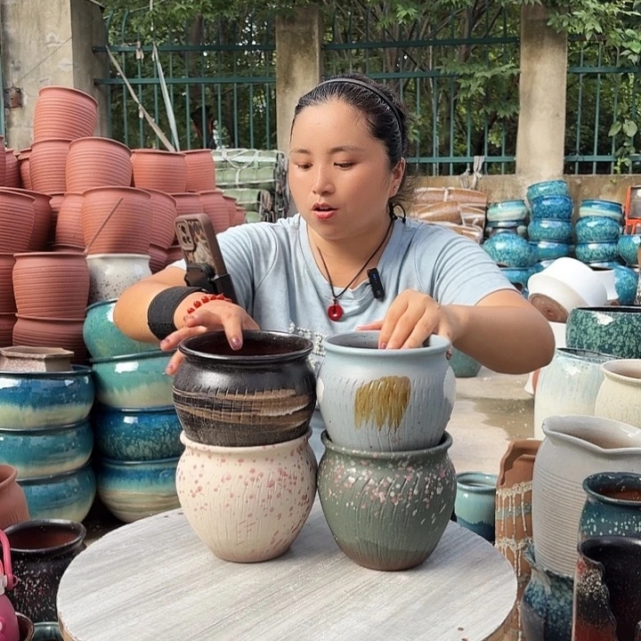 口14高13四个盆子。