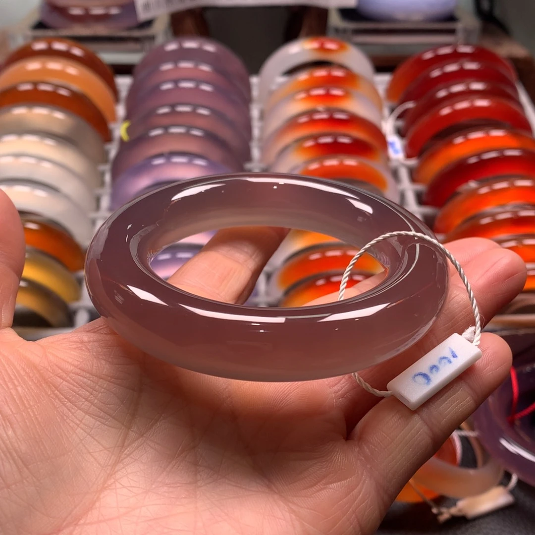 玛瑙/玉髓手镯未镶嵌付*美