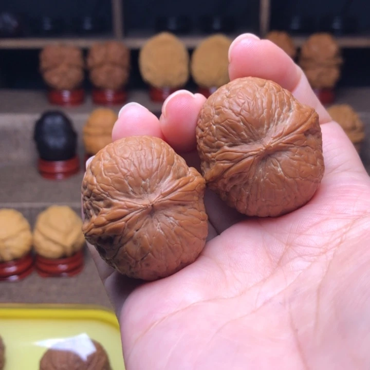 把件橄榄核75铁锤妹妹36尺