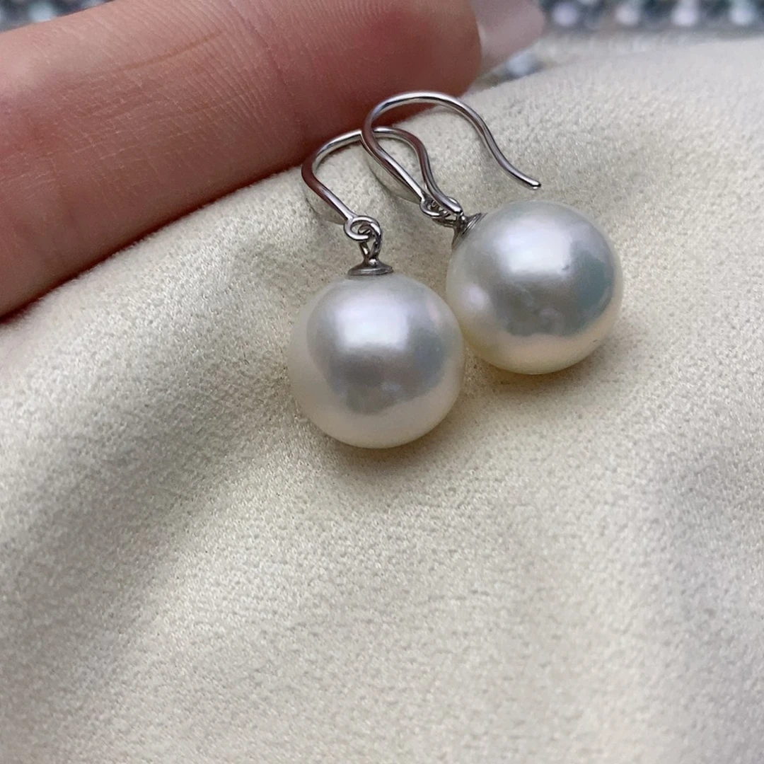 【闪购商品】银S925镶嵌淡水珍珠耳饰