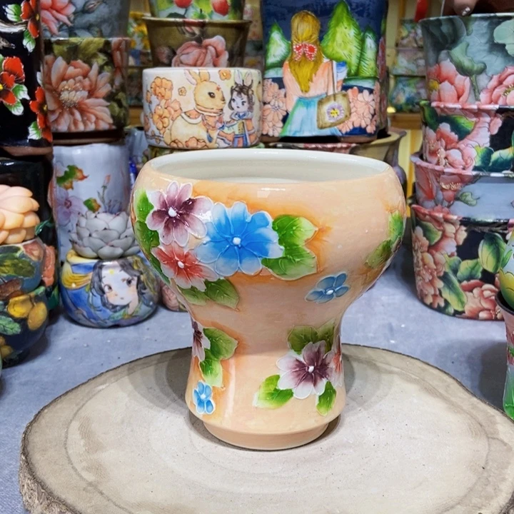 景德镇艺术手绘作品