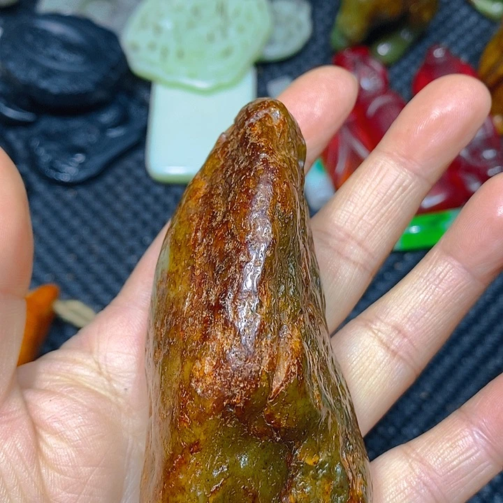 未镶嵌手链和田玉（糖玉）缘*圆