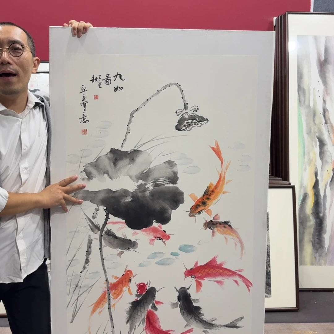 春***春国画手绘作品160/80