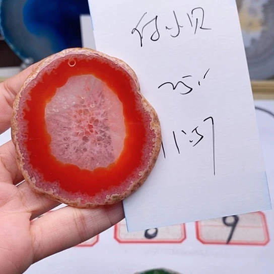 玛瑙/玉髓颈饰未镶嵌付*贝