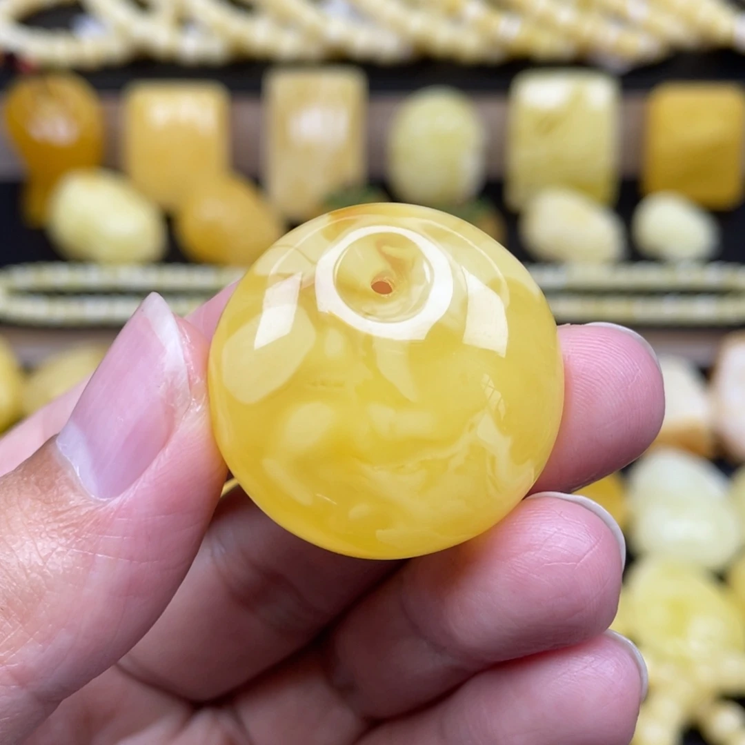 琥珀未镶嵌裸石琥珀蜜蜡