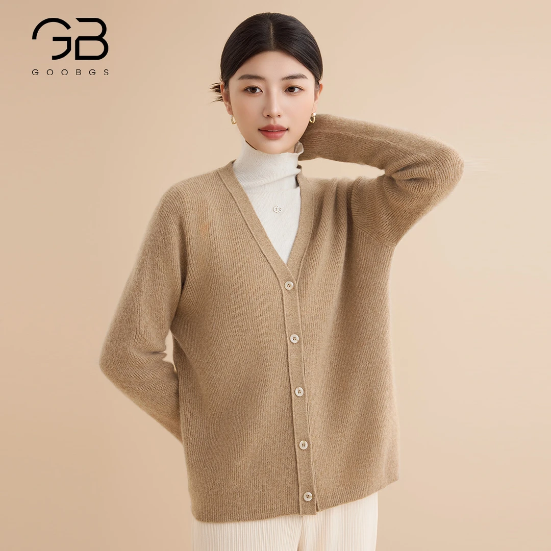 【籽言专享 】谷邦GOOBGS 针织衫长袖休闲开衫 G4374440-6