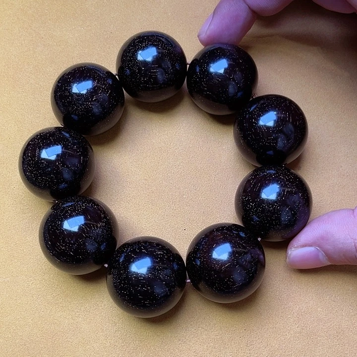 手串/手链小叶紫檀3.0爆满金星收藏高货手串