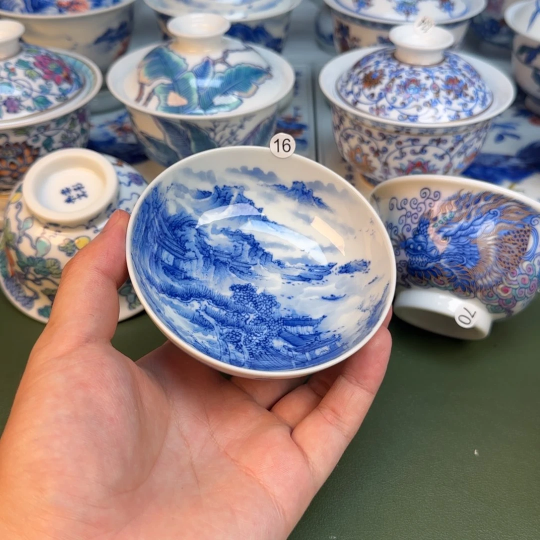 彦祖纯手绘手绘茶具16