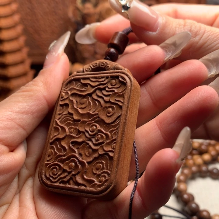 檀香木无事牌老山檀木