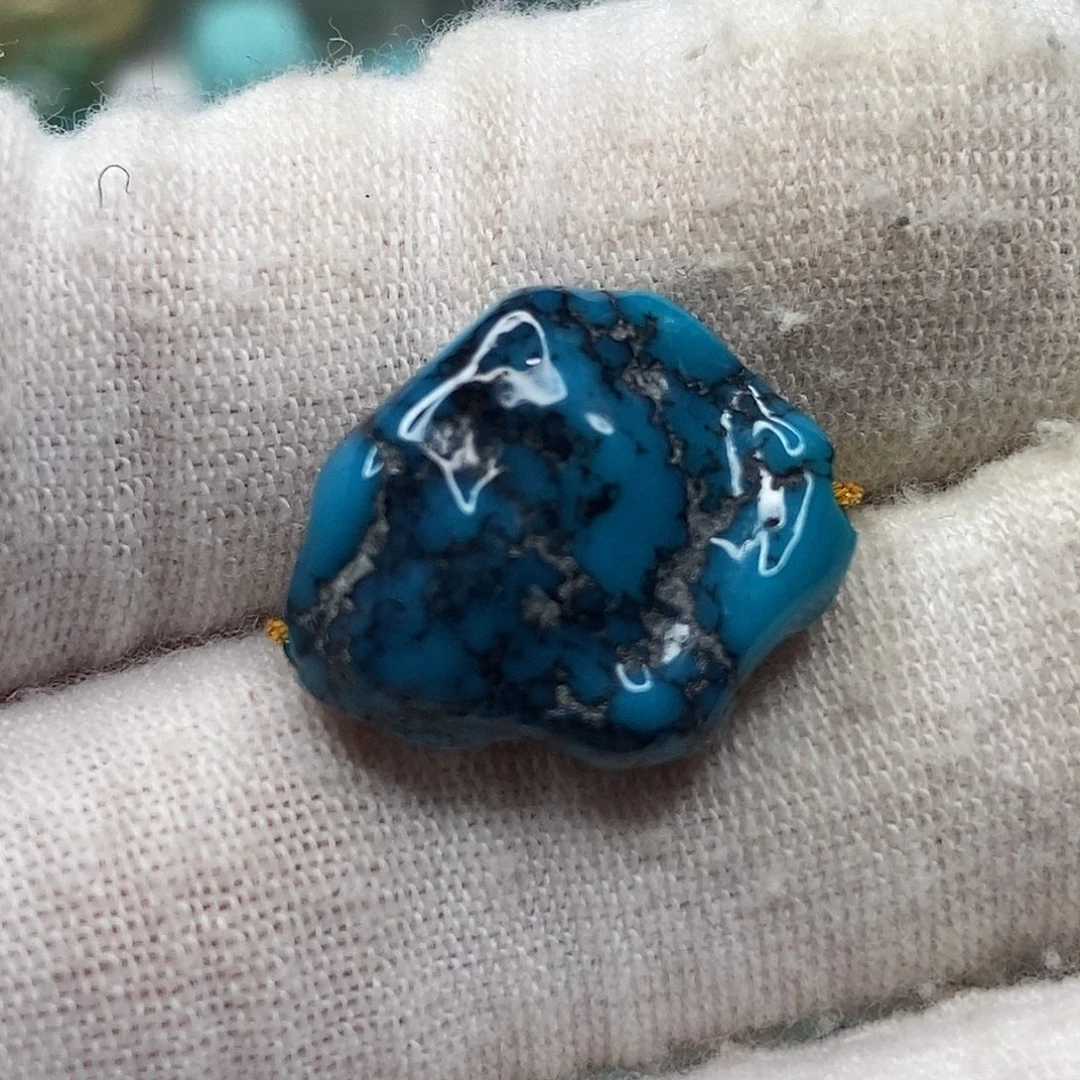 未镶嵌绿松石天然原矿 地大质检 抖音基地顺丰发货