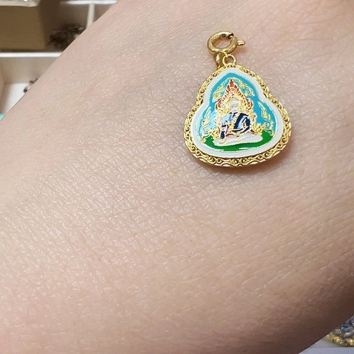 颈饰海蓝宝石银S925镶嵌